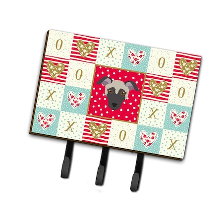 Carolines Treasures 6 x 2 x 9 in. Argentine Pila Dog Love Leash or Key Holder CK5182TH68